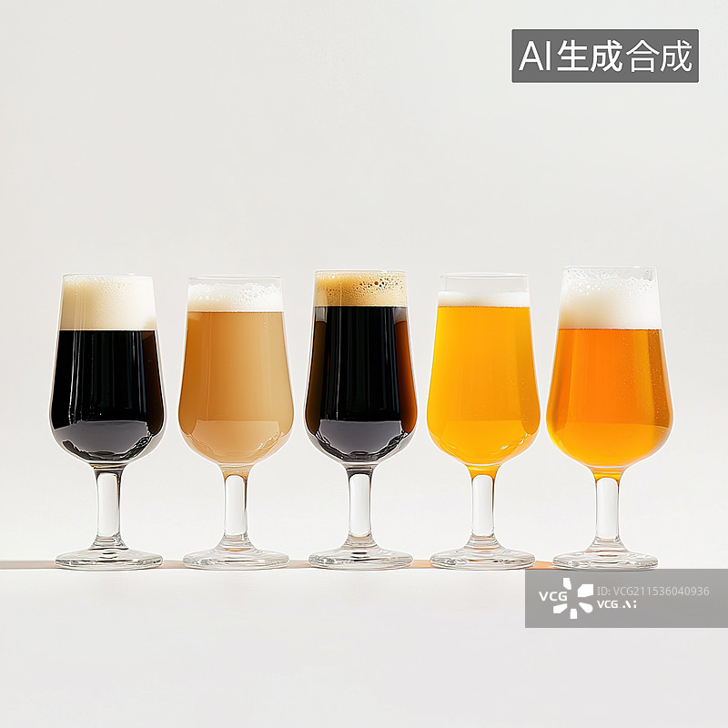 【AI数字艺术】啤酒的品鉴之旅图片素材