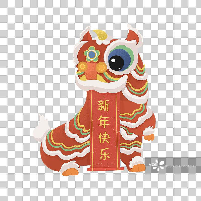 新年舞狮图片素材
