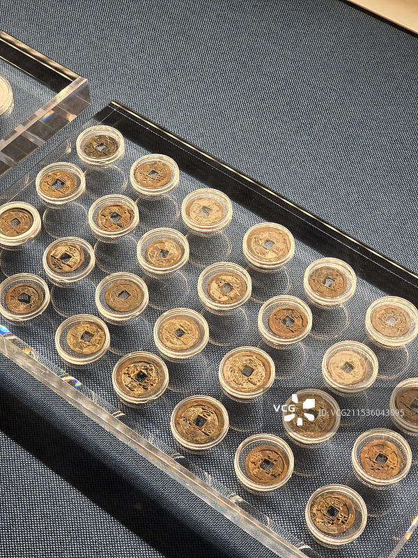 朔门古港宋代古币图片素材