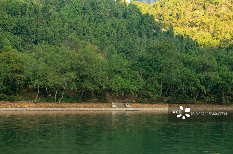 阳朔周边和漓江12月初冬的山水景色图片素材