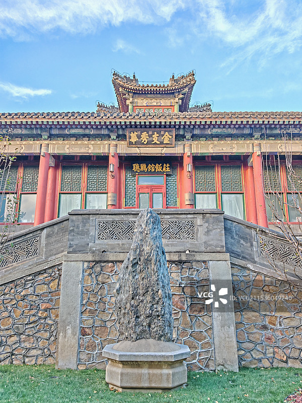 颐和园听鹂馆图片素材