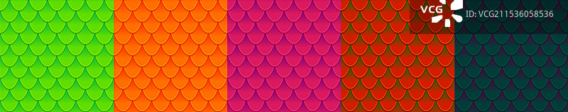 龙鳞无缝图案无缝纹理图片素材