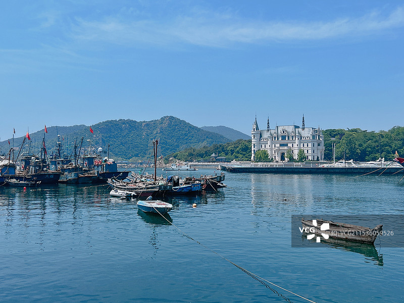 大连渔人码头图片素材