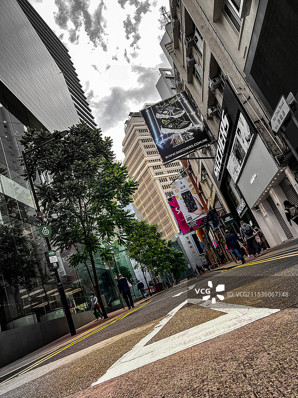 香港铜锣湾图片素材