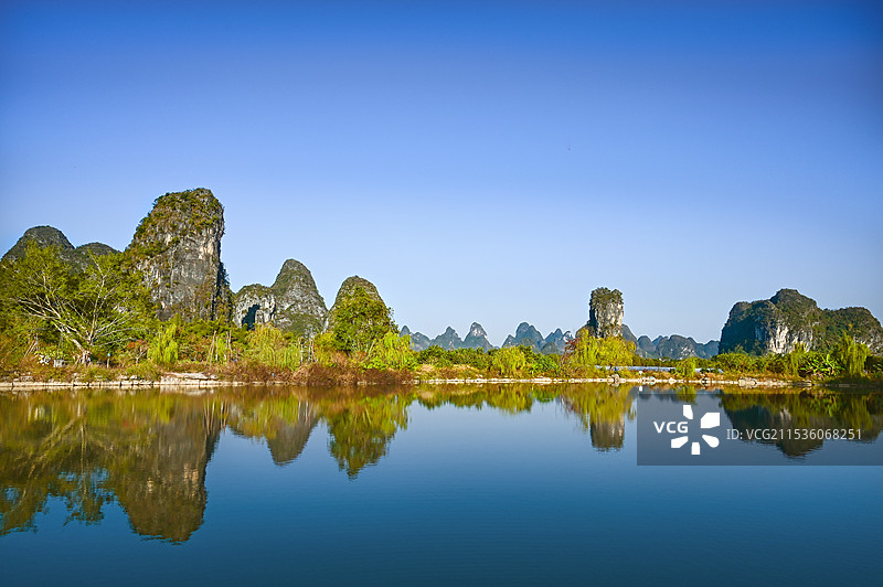 阳朔十里画廊之美图片素材