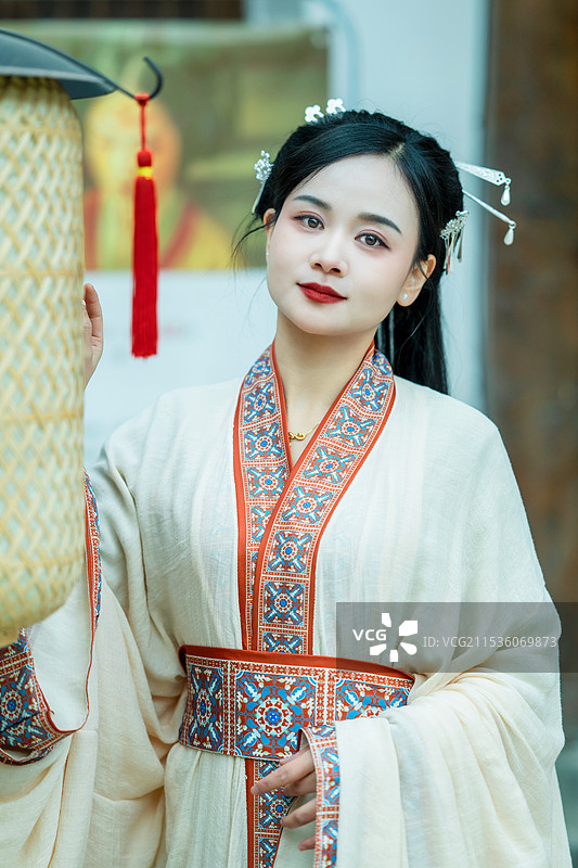 汉服人像图片素材