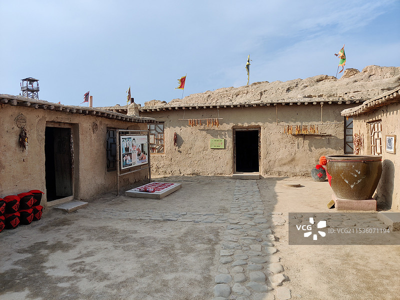 宁夏银川镇北堡西部影视城图片素材