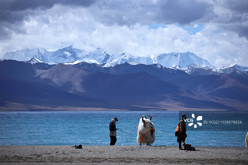 纳木措湖 或许自由 更胜一筹图片素材