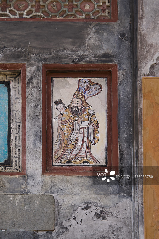 连城县培田古村落图片素材