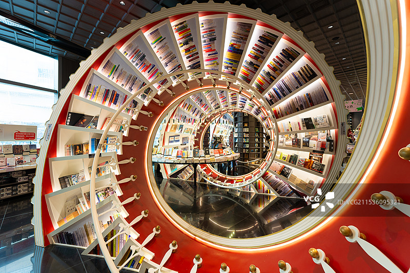 中国最美书店：钟书阁（深圳欢乐港湾店）图片素材
