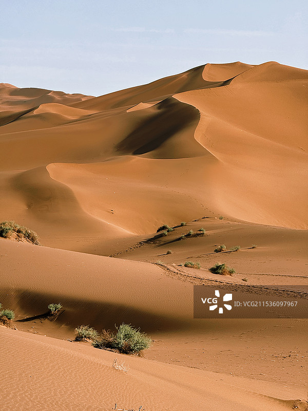 库木塔格沙漠图片素材