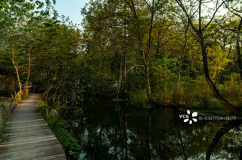 广西桂林市全州县安和镇龙井村风光图片素材