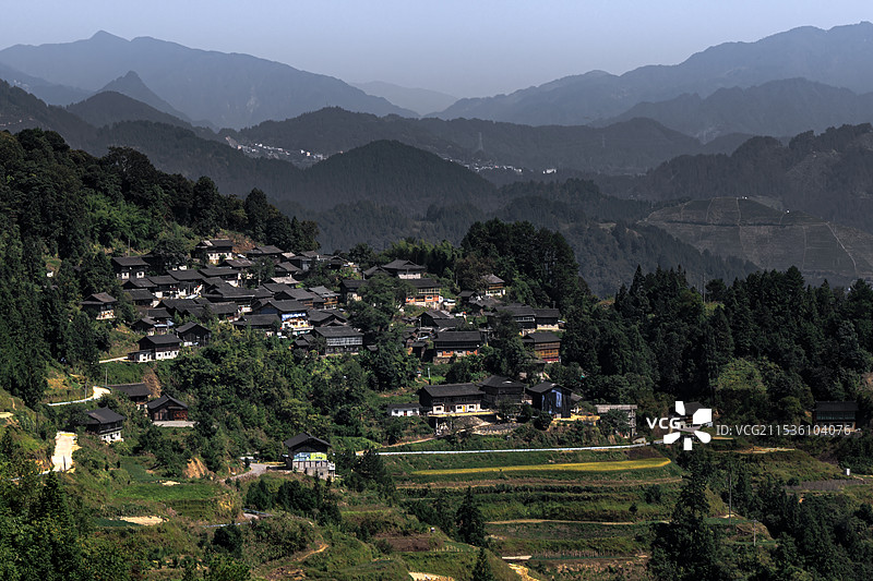 丹寨县甲石苗寨图片素材