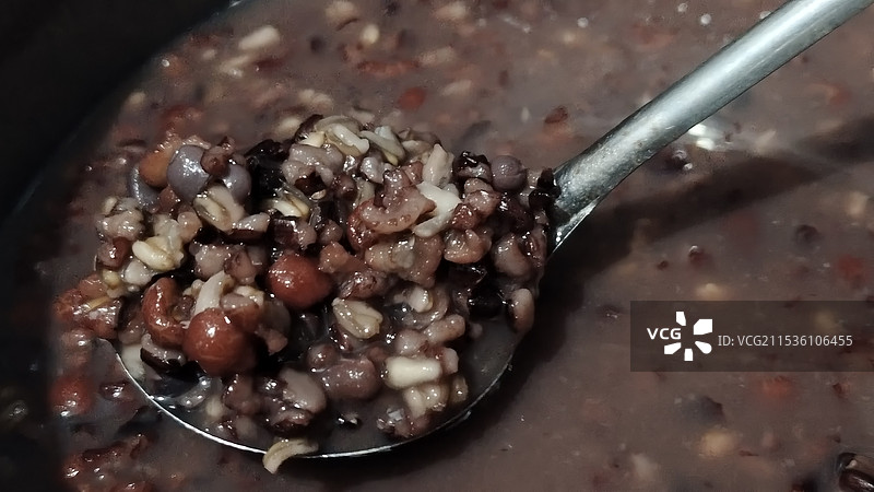 腊八粥 八宝粥 煮粥 五谷杂粮图片素材