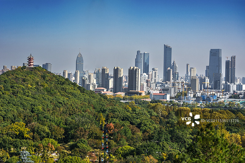中国江苏无锡都市风光图片素材