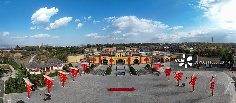 河南省三门峡地坑院与民俗文化园图片素材