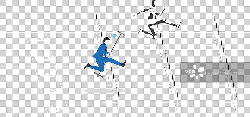 商业竞争比赛职业职位图片素材