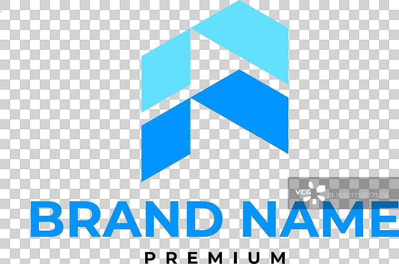 字母F首字母单体建筑投资标志图片素材