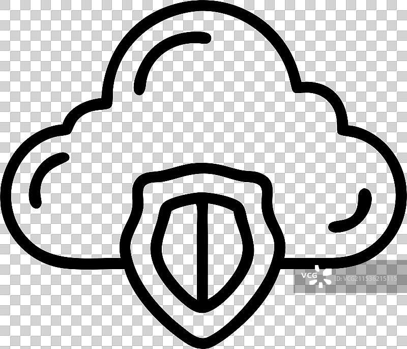 云朵图标图片素材