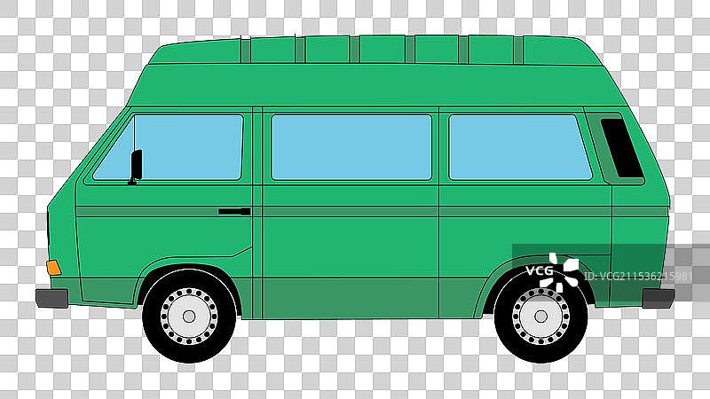 大众运输车 T3图片素材