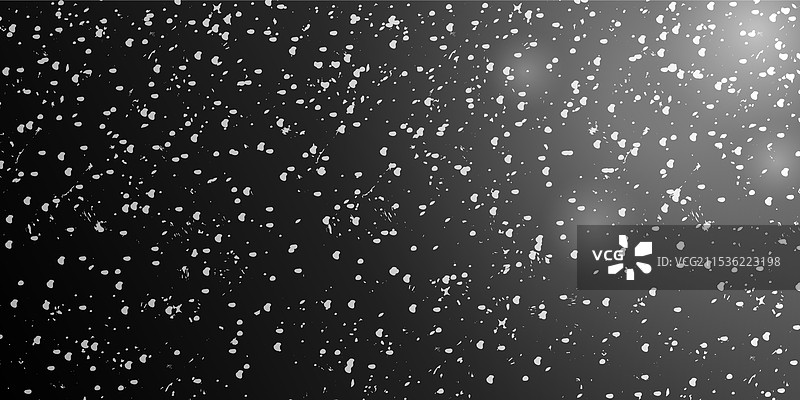 厚厚的雪暴在白色背景上飘落图片素材
