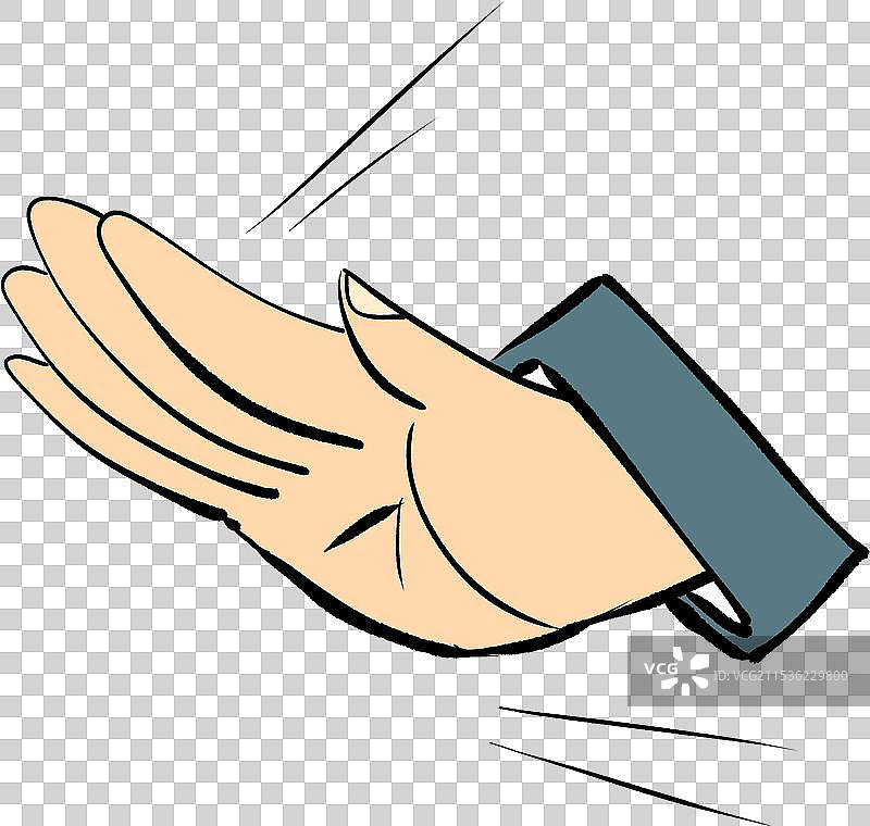 手拒绝的姿势元素图片素材