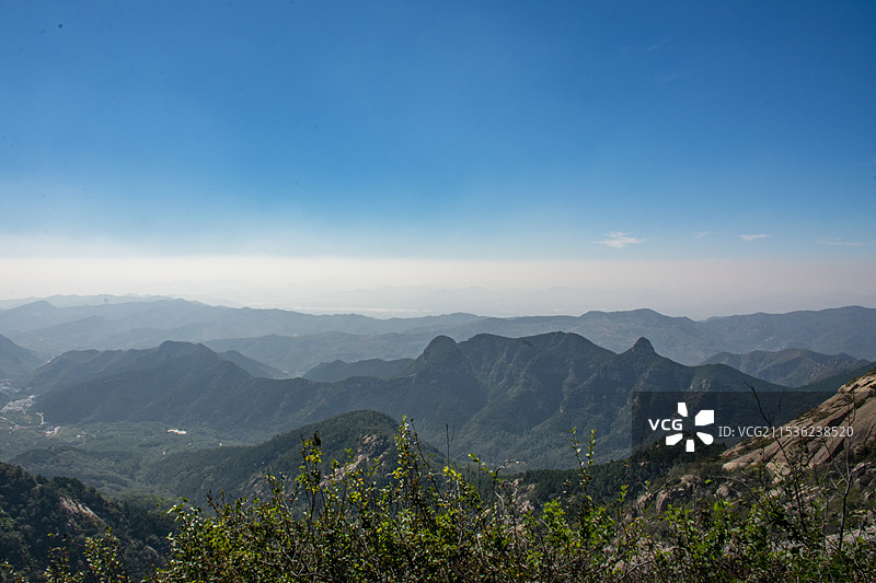 淄博鲁山国家森林公园图片素材