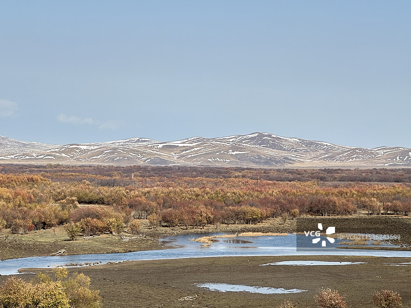 呼伦贝尔额尔古纳市乌兰山景区图片素材