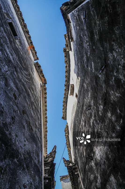 黄山南屏景区图片素材