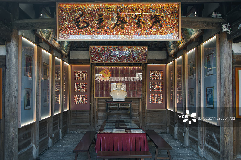 连城县培田古村落图片素材