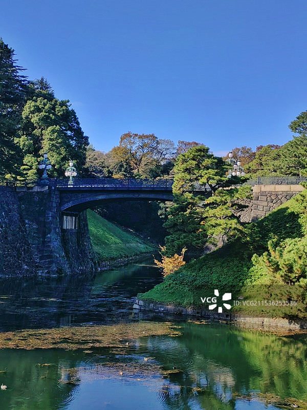 日本皇居风光图片素材