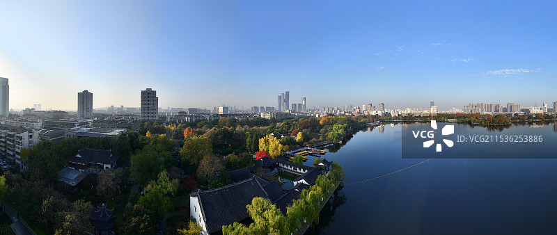 南京莫愁湖公园图片素材