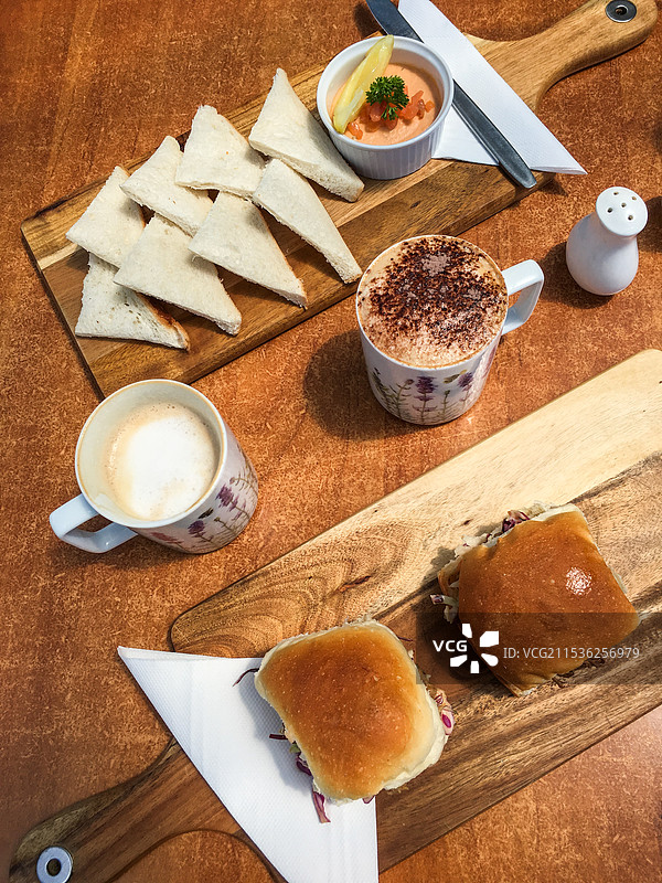 薰衣草庄园下午茶图片素材