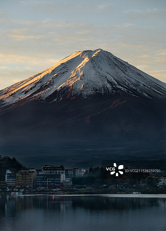 富士山河口湖图片素材