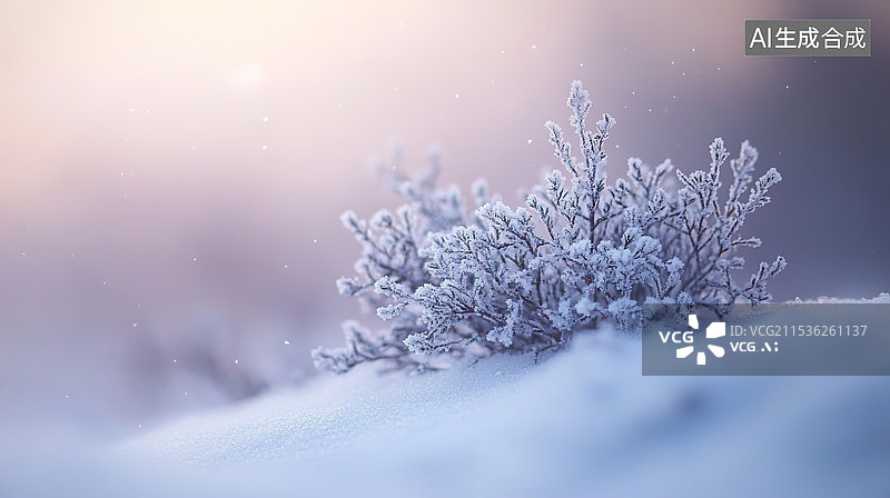 【AI数字艺术】欧洲落叶松树枝特写，自然森林背景图片素材