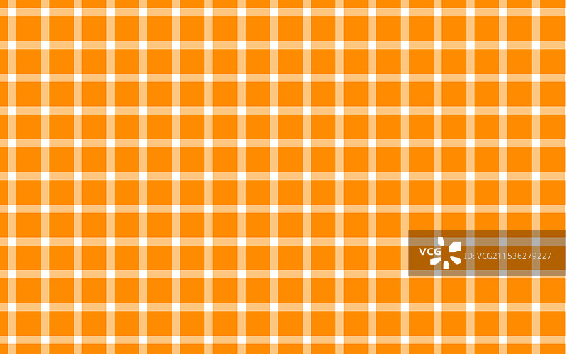 深橙色格子布方形检查图案图片素材