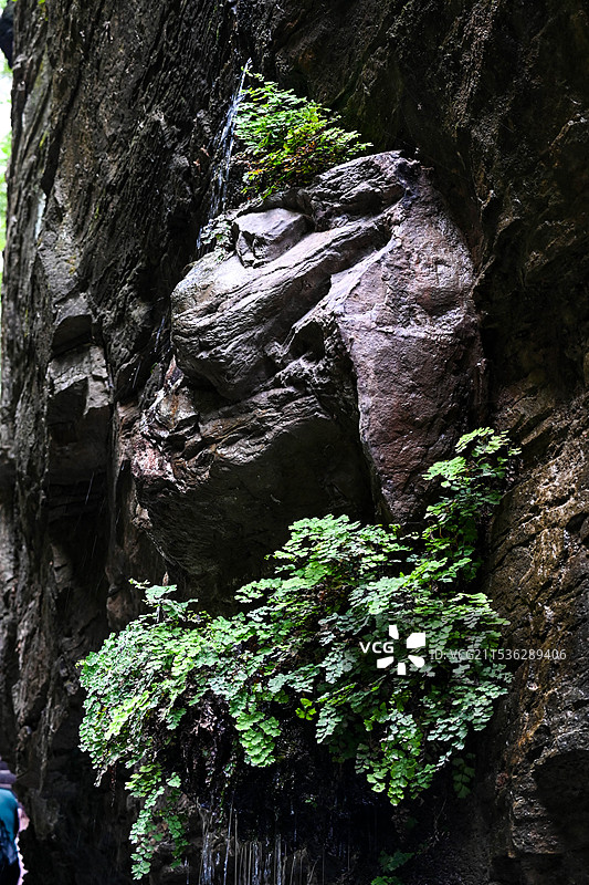 河南云台山·泉瀑峡·潭瀑峡图片素材