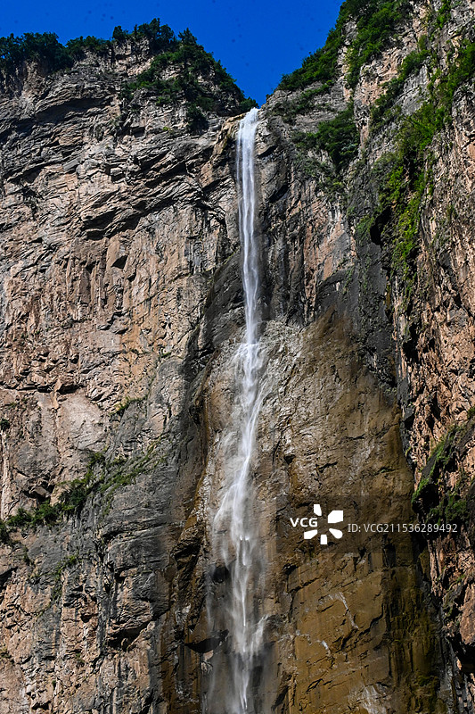 河南云台山·泉瀑峡·潭瀑峡图片素材