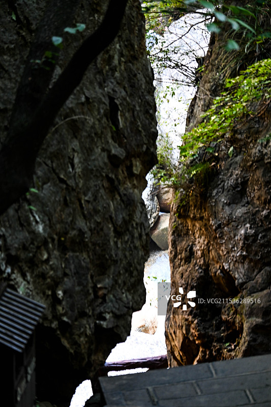 河南云台山·泉瀑峡·潭瀑峡图片素材