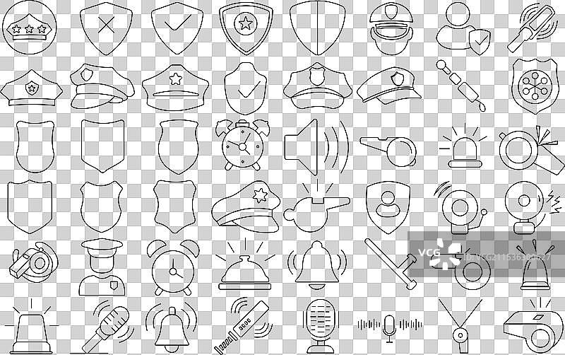 保安安全图标图片素材