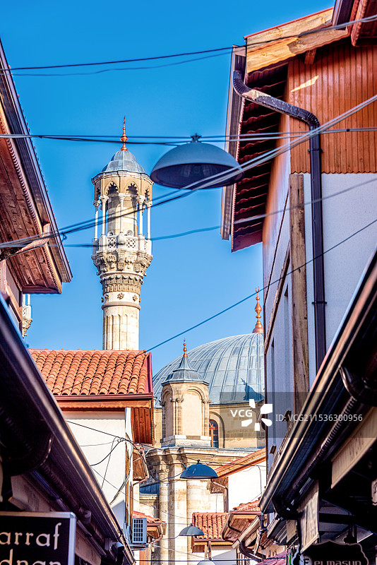 土耳其中部城市孔亚的城市街景图片素材