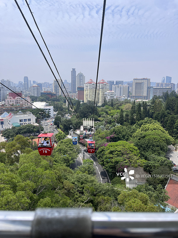厦门钟鼓索道图片素材