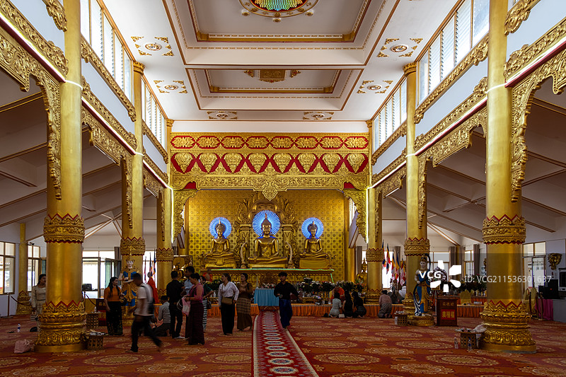 瑞丽总佛寺图片素材