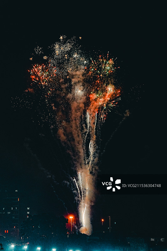 浏阳烟花图片素材