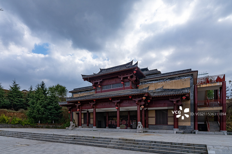 河南省三门峡地坑院与民俗文化园图片素材