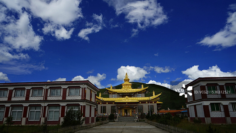 《塔公寺》图片素材