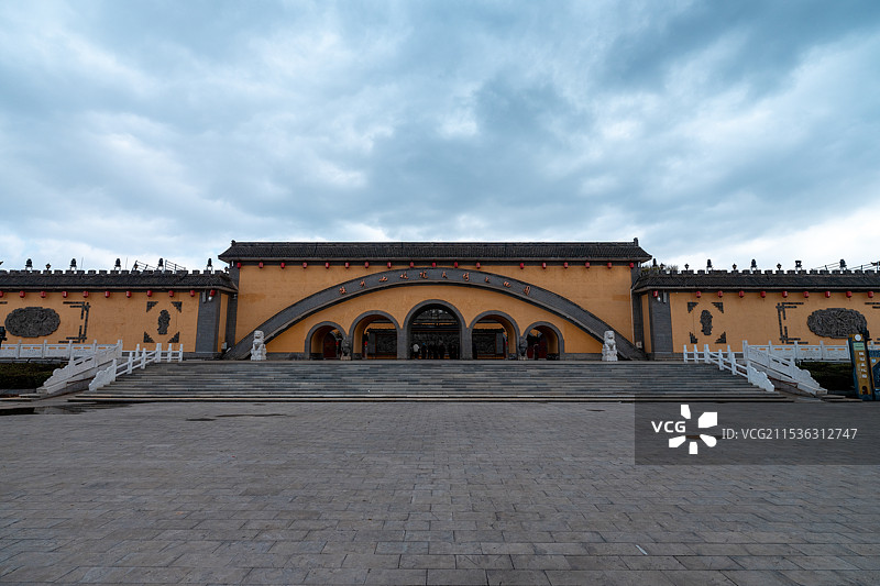 河南省三门峡地坑院与民俗文化园图片素材