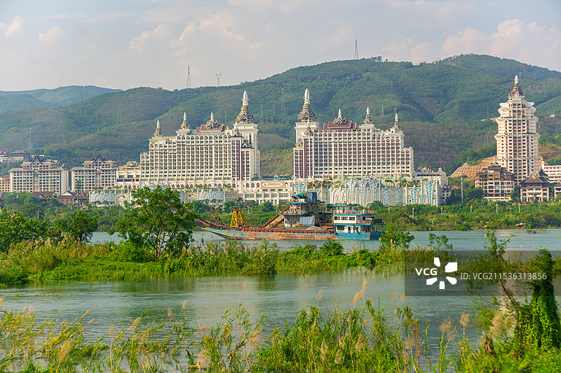 西双版纳湄公河大酒店图片素材