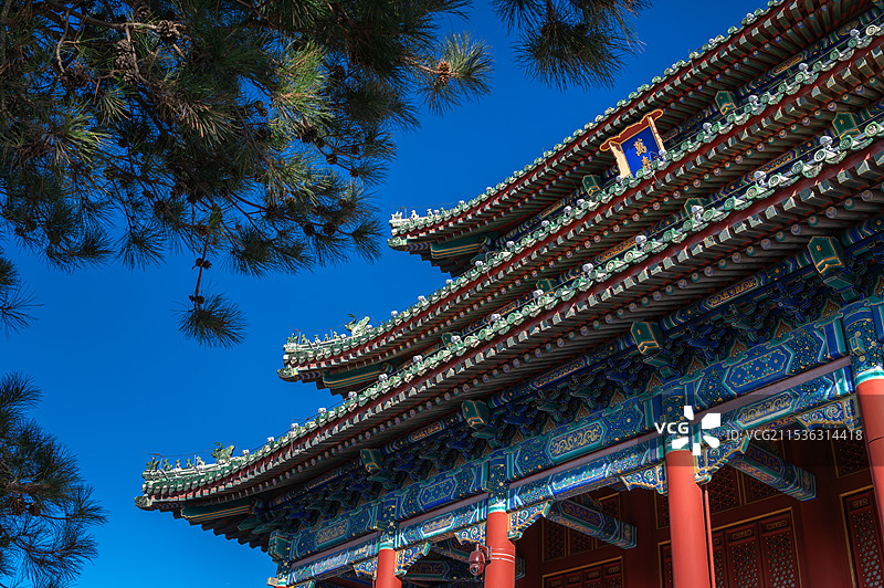 景山公园图片素材