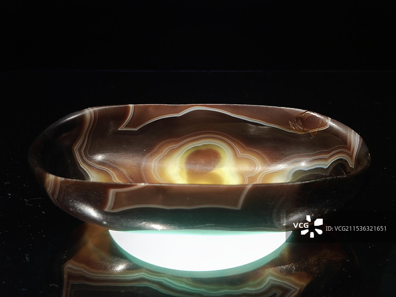 陕西历史博物馆珍贵文物之玛瑙长杯图片素材